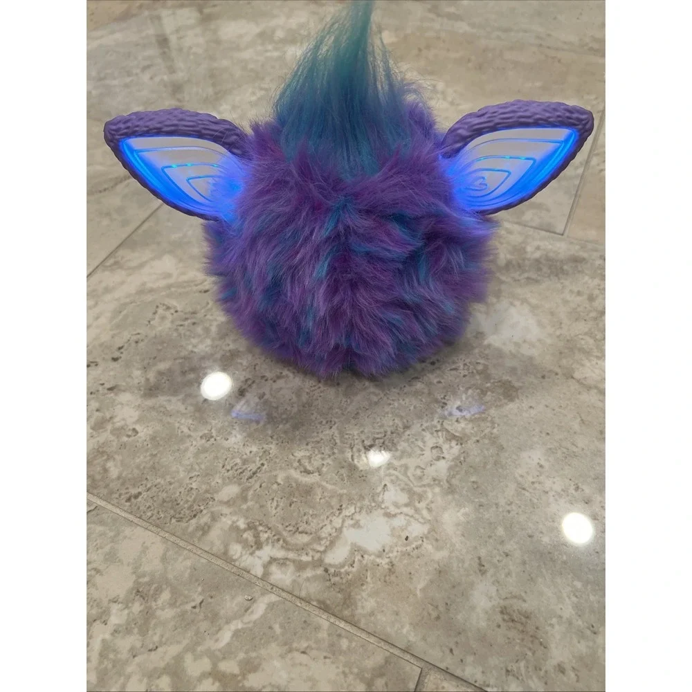 Furby Blue Purple Talking Plush‎ Interactive Electronic Toy 2023 Hasbro